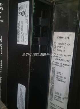 GE Genius IC697CMM711 单槽通信协处理器