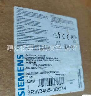议价 包邮 0DC44正品 3RW3465