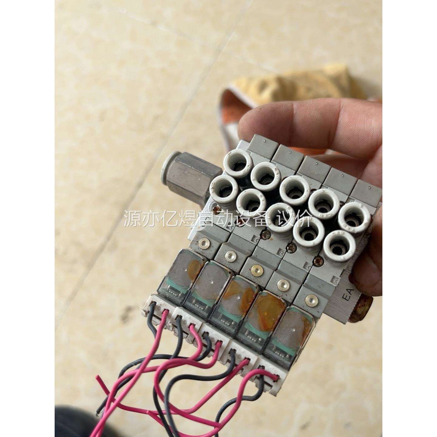 CKD喜开理电磁阀4JA119-FL622908气动控制阀，