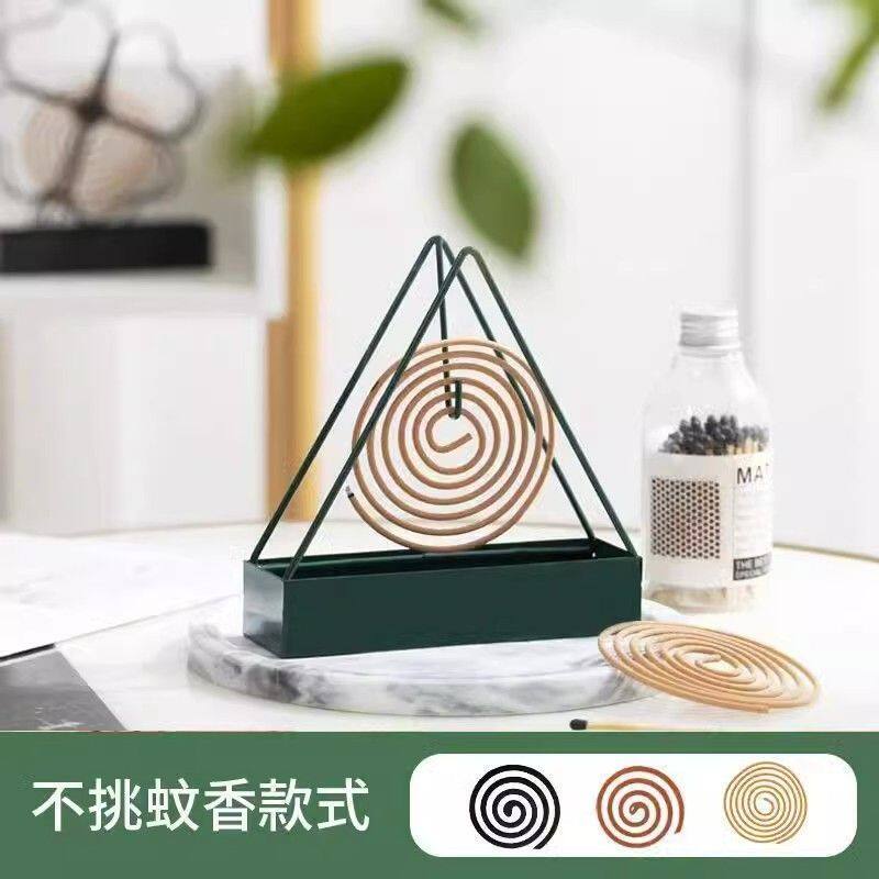 防火铁艺蚊香架接灰盘