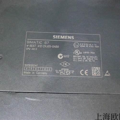 议价6ES7412-2XJ05-0AB0 CPU412 西门子S7400CPU  412-2XJ05-0AB0