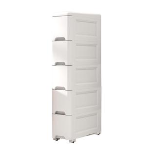 热销26x8夹缝收纳柜子抽屉式 塑料储物柜卫生 厨房超窄柜缝隙加深款