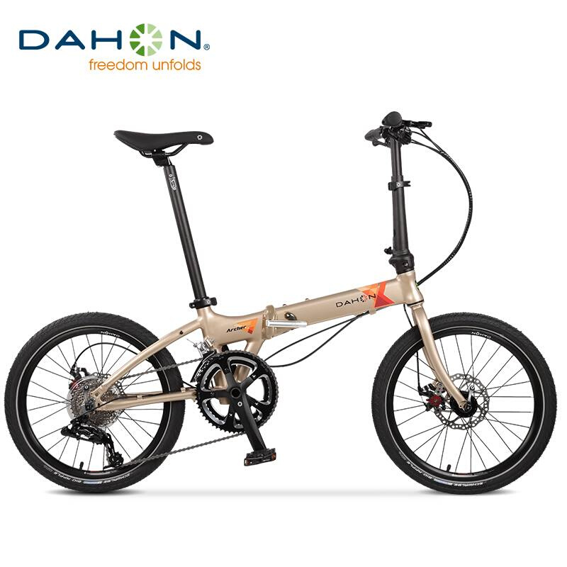 dahon20英寸变速折叠自行车铝合金超轻碟刹成人男女式单车