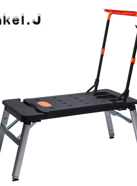 Onkel.J多功能工作台马凳不锈钢diy操作台手推车脚手架移动平台梯