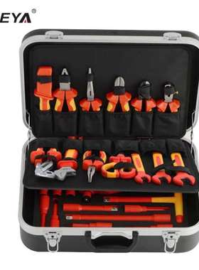 SFREYA68件套绝缘工具车VDE绝缘组套工具VDE绝缘1000V套装工具组