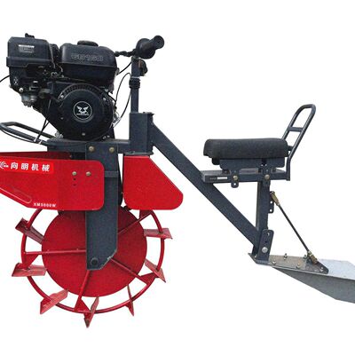 水田开沟机直播插秧四冲程汽油烂泥耕田骑乘坐水稻田晒田排水