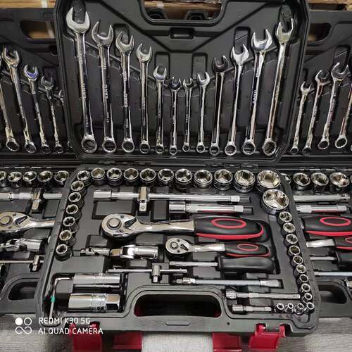汽修多功能套管套筒套装61件套棘轮72齿修车工具组合通用型