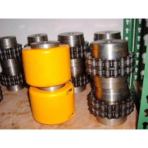 滚子链联轴器带罩壳大扭矩链条式联轴器配件GL9