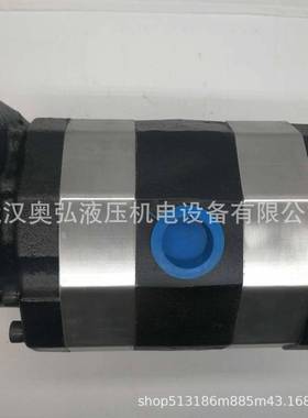 维修油缸，2CB-FC63/40榆次法兰安装双进油齿轮泵侧面出油液压泵