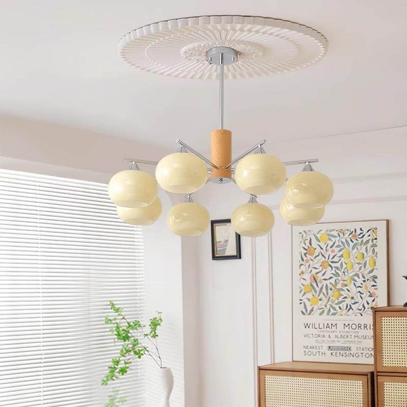 中古原木风复古玻璃吊灯美式奶油客厅卧室餐厅全光谱护眼柿子灯具,农机/农具/农膜,其它农用工具,淘宝优惠券,粉丝福利购,淘宝优惠卷