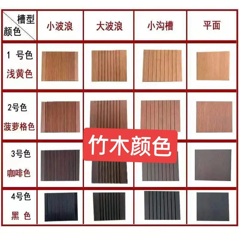 厂家供应户外重竹地板楠竹地板高耐地板高碳重竹防腐地板竹钢
