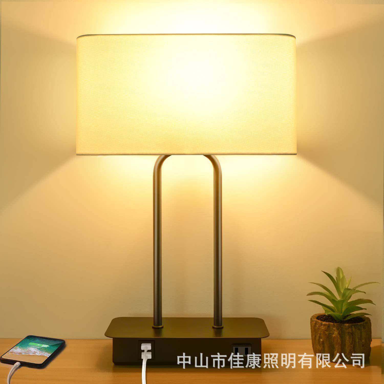 酒店台灯卧室床头现代简约触摸调光宾馆客房带2个USB端口供货,家装灯饰光源,其它灯具灯饰,淘宝优惠券,粉丝福利购,淘宝优惠卷