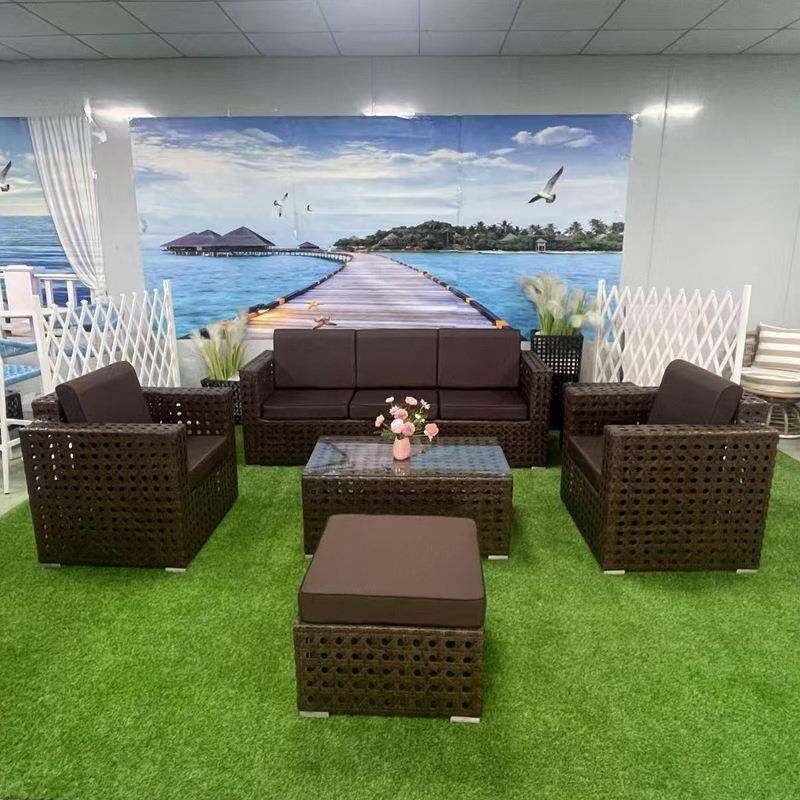 户外藤编沙发庭院室外防水防晒藤沙发椅组合花园露天露台藤椅家具,农机/农具/农膜,其它农用工具,淘宝优惠券,粉丝福利购,淘宝优惠卷