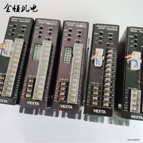 原装正品VEXTA东方120W无刷直流电机驱动器FBLD120SW三相220v1.0A