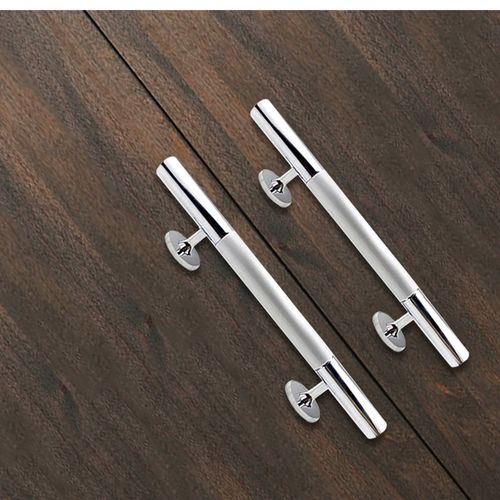 锌合金明装拉手 双开木门拉手 家具把手 柜门拉手 大拉手 门把手