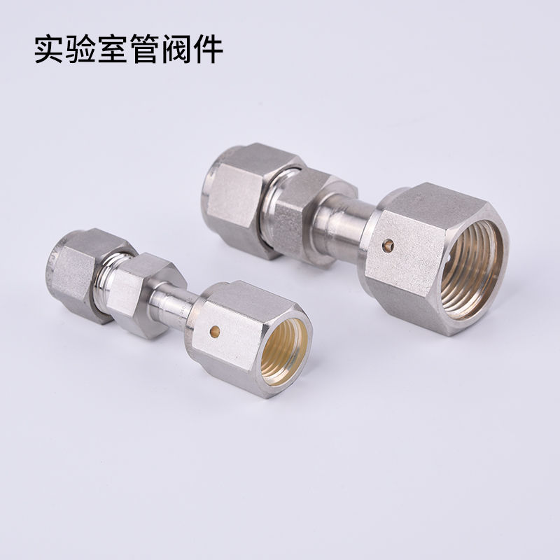 Swagelok世伟洛克VCR母头转卡套端直通终端接头SS-4-WVCR-6-400