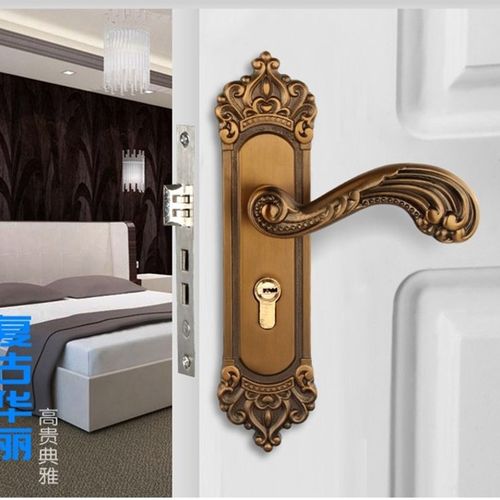 。室内门锁体家用木门小50多用型卧室简约锁具实木门把手欧式房门