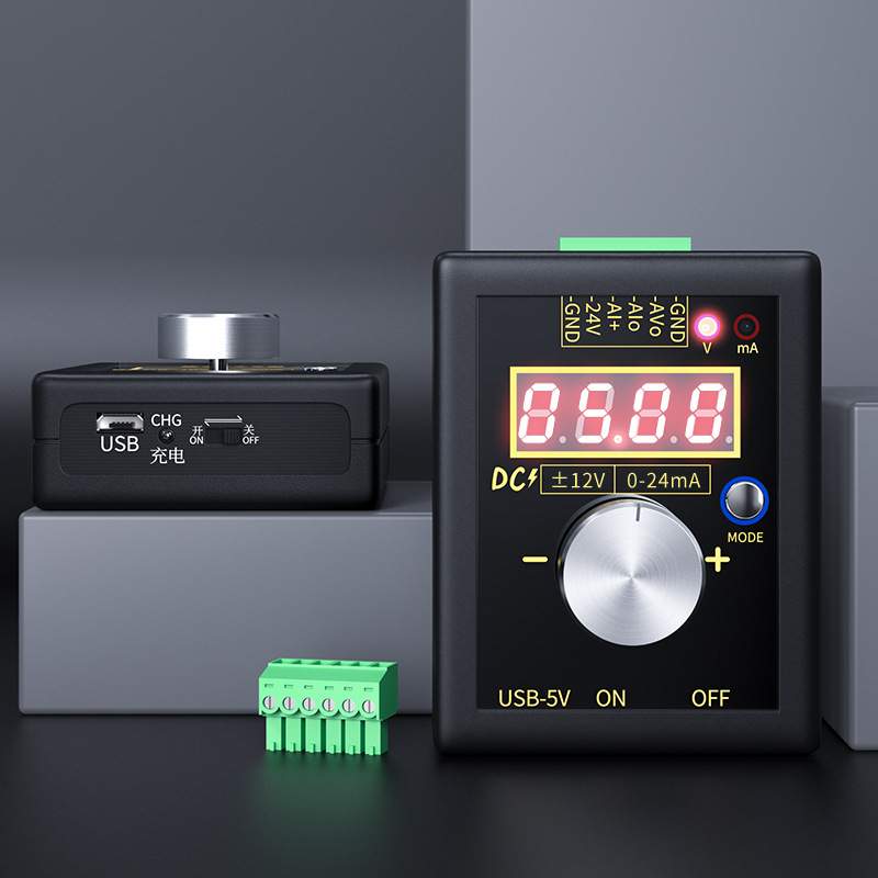 SG-002手持正负0-12V/0-4-20mA电压电流信号发生器模拟源校验仪
