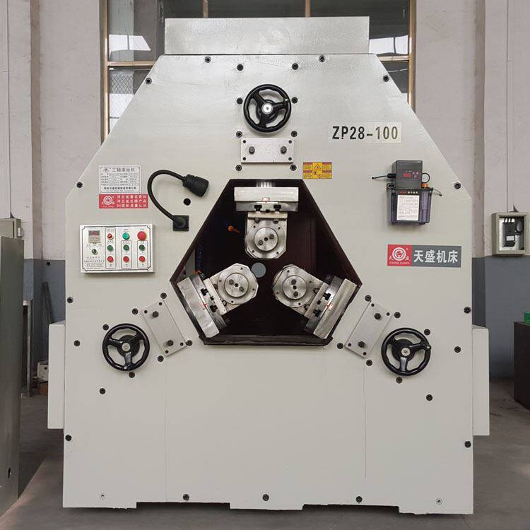 天盛zp28-100型数控钢筋滚丝机 全自动螺纹滚花机 建筑工地专用