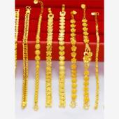 越南沙金手链女仿真黄金镀金貔貅转运珠手链久不掉色饰品首饰