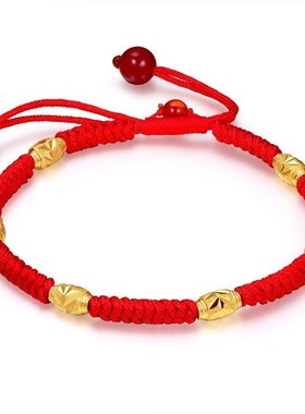 越南沙金手链女首饰男女