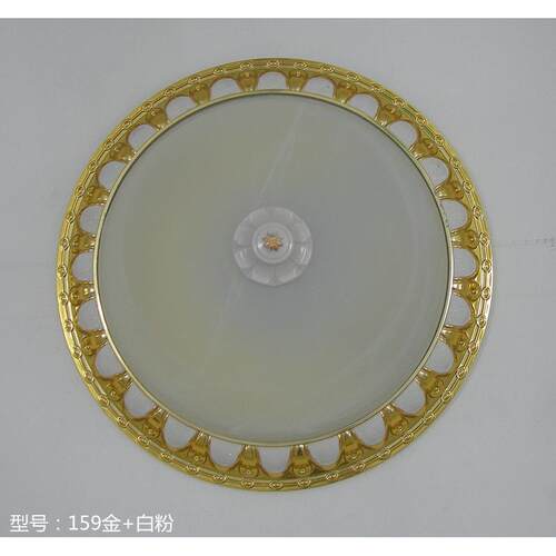 ceiling lamp 欧式LED圆形吸顶灯田园简欧雕刻卧室书房灯具