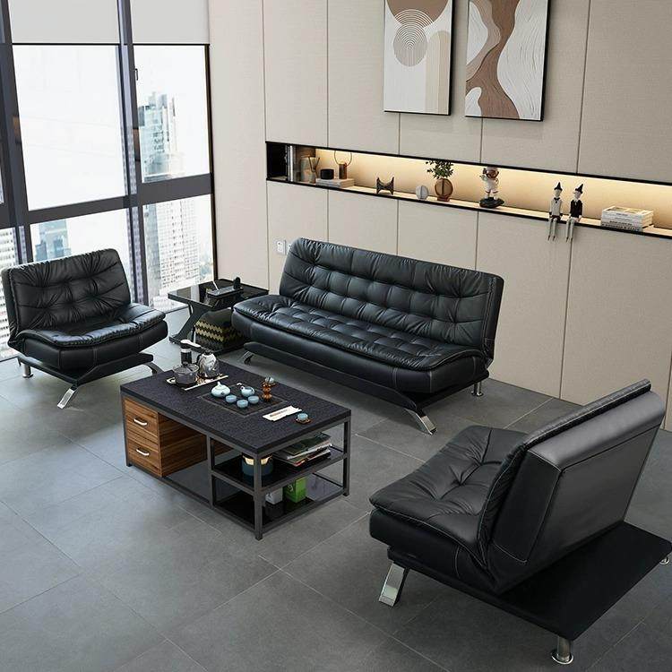 办公沙发床三人位多功能折叠商务办公室沙发简约现代接待会客黑色,农机/农具/农膜,播种栽苗器/地膜机,淘宝优惠券,粉丝福利购,淘宝优惠卷