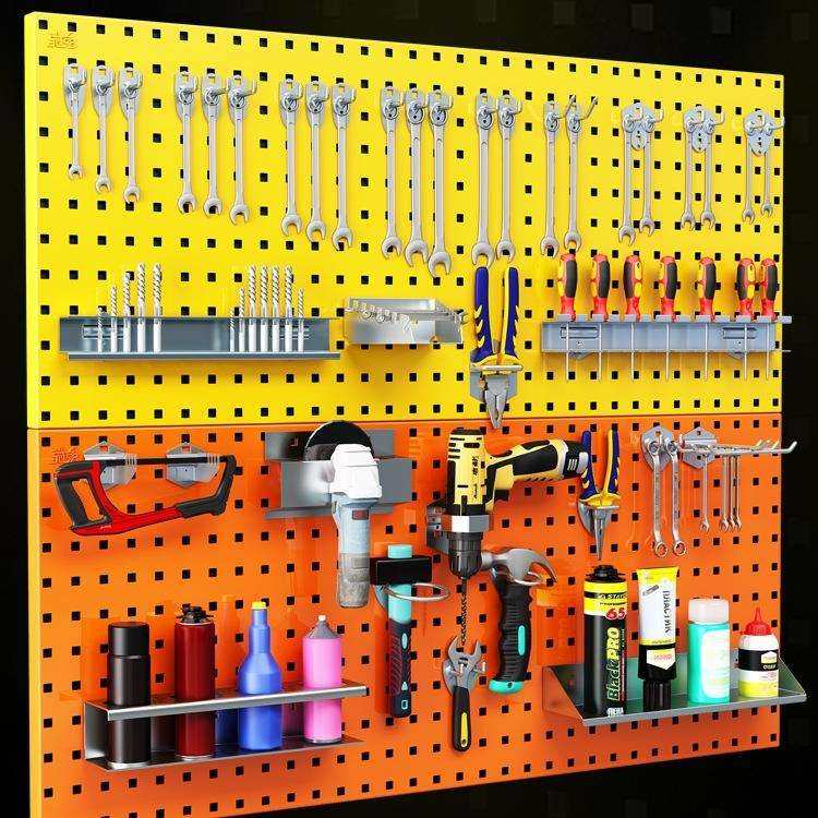 加厚五金工具挂板挂钩方孔金属洞洞板配件上墙收纳置物整理挂板架,农机/农具/农膜,播种栽苗器/地膜机,淘宝优惠券,粉丝福利购,淘宝优惠卷