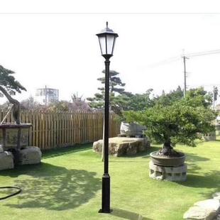 庭院灯路灯厂家直销大小杆庭院灯笼拉花接电景区小区公园发光工程