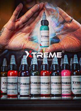 硬核极限新一代刺青纹身色料60色套装彩色Xtreme1oz纹身器材2