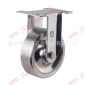 3寸4寸5寸全304不锈钢定向轮 SUS304全不锈钢脚轮厂家 佳顺出品