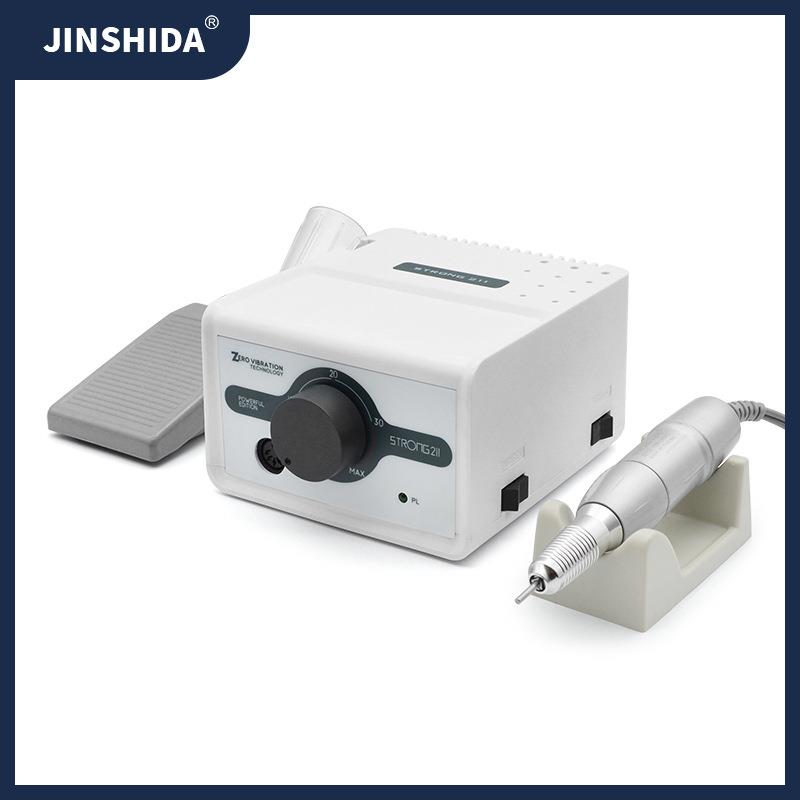 世新3.5万转STRONG211+120Ⅱ小型美甲打磨机齿科牙机雕刻机