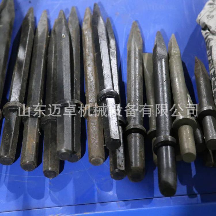 厂销350mm风镐钎 65A电镐用镐钎 电镐用六角镐尖 扁钎凿石镐钎
