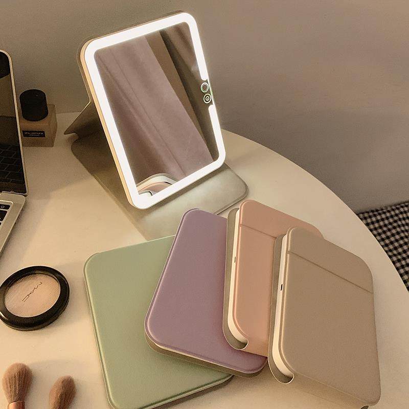 led化妆镜带灯家用台式桌面折叠梳妆补光小镜子便携随身学生郑之,玩具/童车/益智/积木/模型,毛绒/玩偶/公仔/布艺类玩具,淘宝优惠券,粉丝福利购,淘宝优惠卷