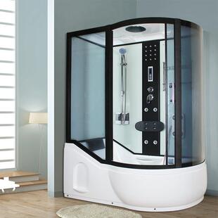 整体淋浴房蒸汽冲浪按摩恒温泡澡家用一体式沐浴房洗澡间钢化玻璃