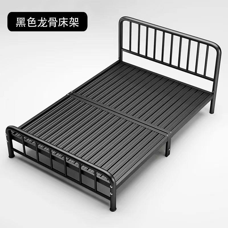 欧式铁艺床双人床铁床单人1.5米1.8铁架床宿舍现代简约网红床