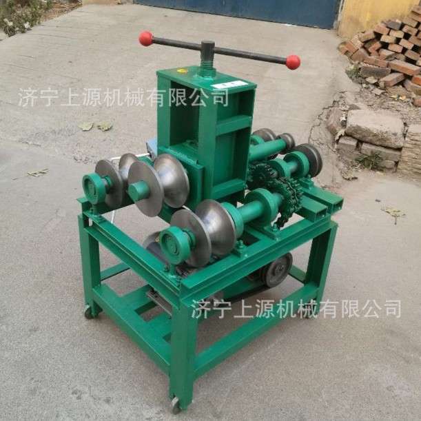 大功率63 76镀锌圆管方管握弯机大棚杆弯圆多功能电动立式弯管机