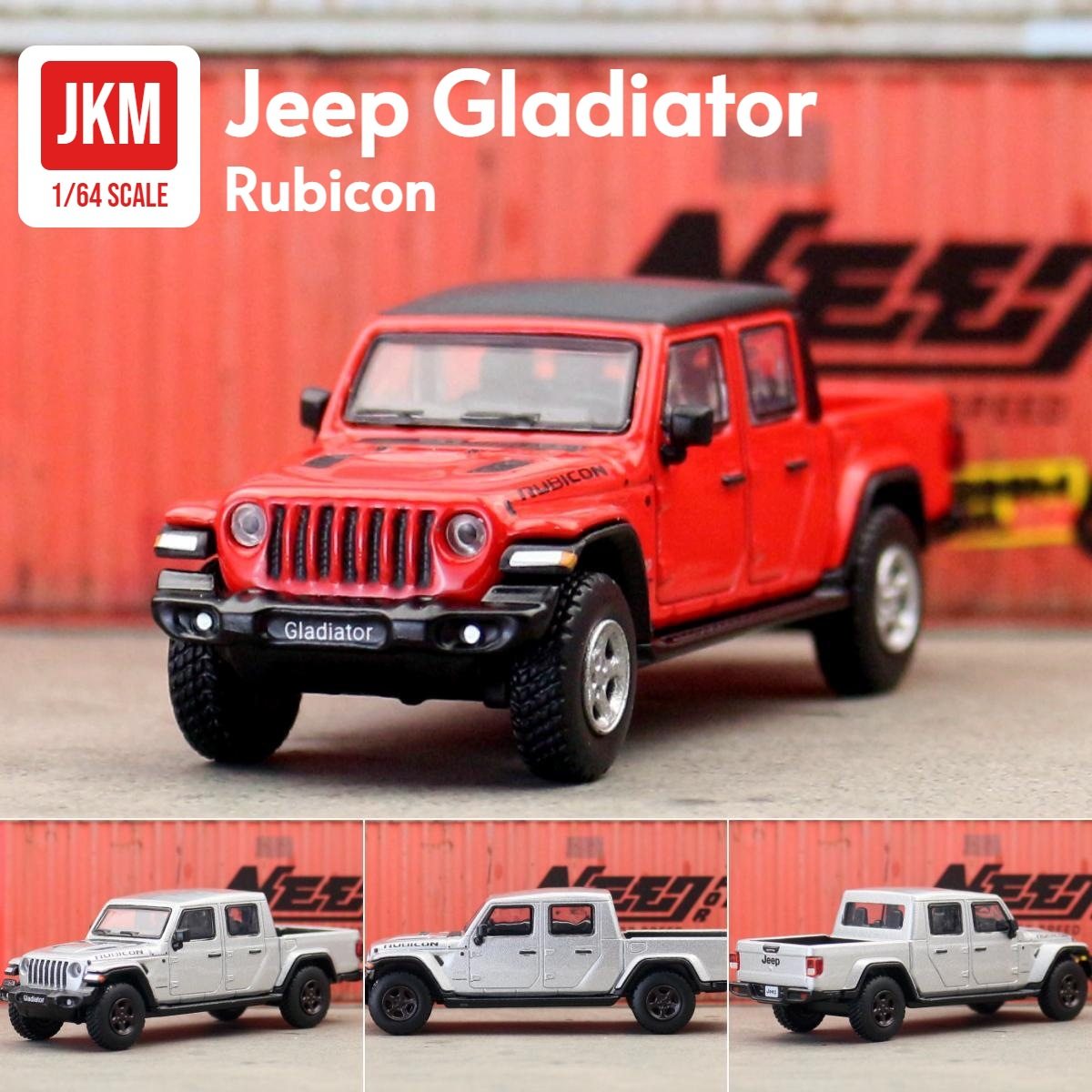 JKM合金汽车模型1:64吉普角斗士皮卡越野车静态玩具滑行避震摆件,玩具/童车/益智/积木/模型,合金车/玩具仿真车/收藏车模,淘宝优惠券,粉丝福利购,淘宝优惠卷