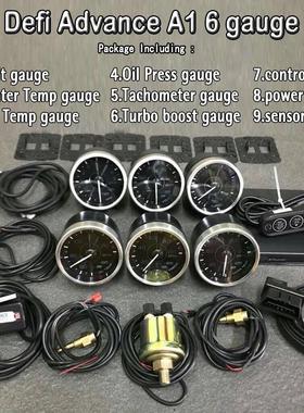 改装赛车仪表Defi Advance ZD十合一多功能多颜色表A1 N2液晶仪表