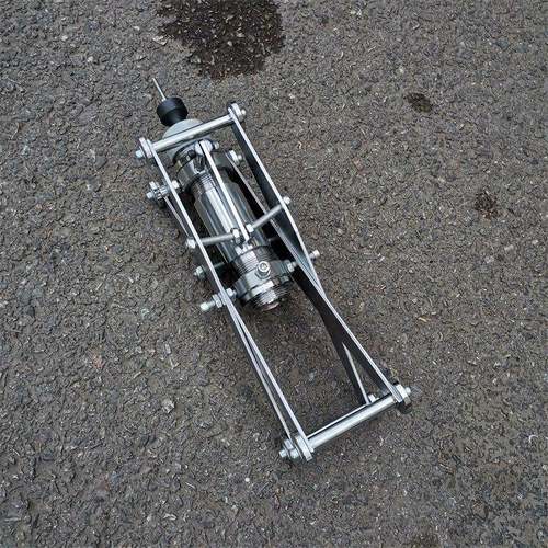 成德环保型干式手动喷砂机管道内壁喷砂器