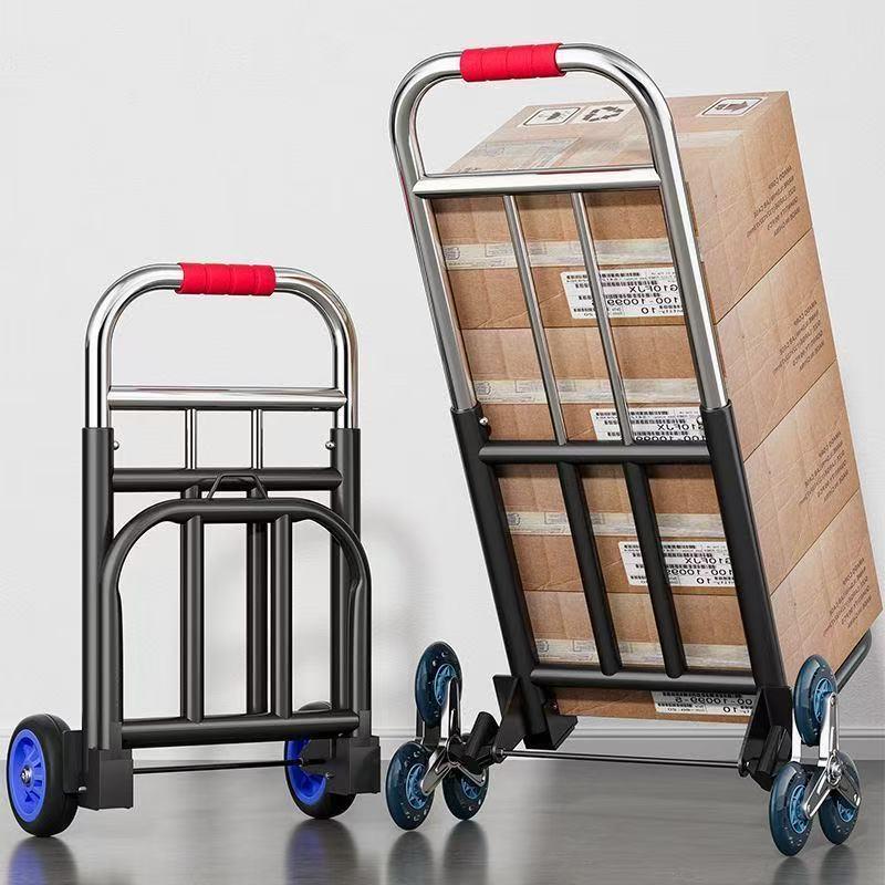 爬楼梯神器搬运车上下楼手拉车折叠便携推车拉货家用非电动爬楼颜