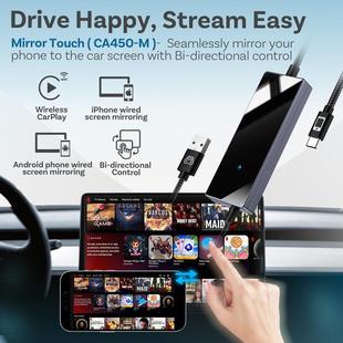 Ottocast首发工厂支持反控镜像carplay原车有线carplay