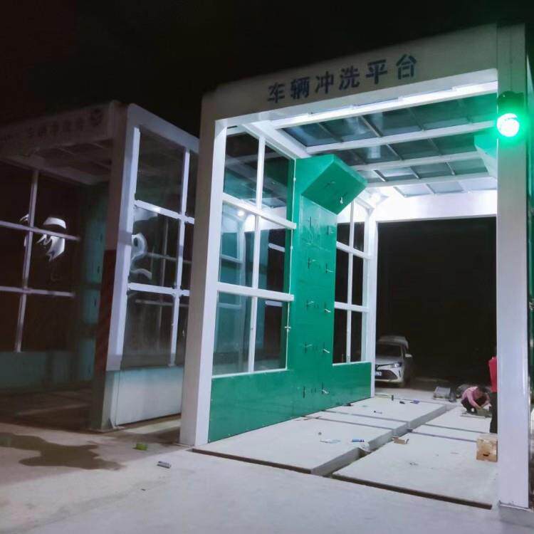 斯诺供应龙门洗车机市政工地全自动洗车台封闭式车辆冲洗平台