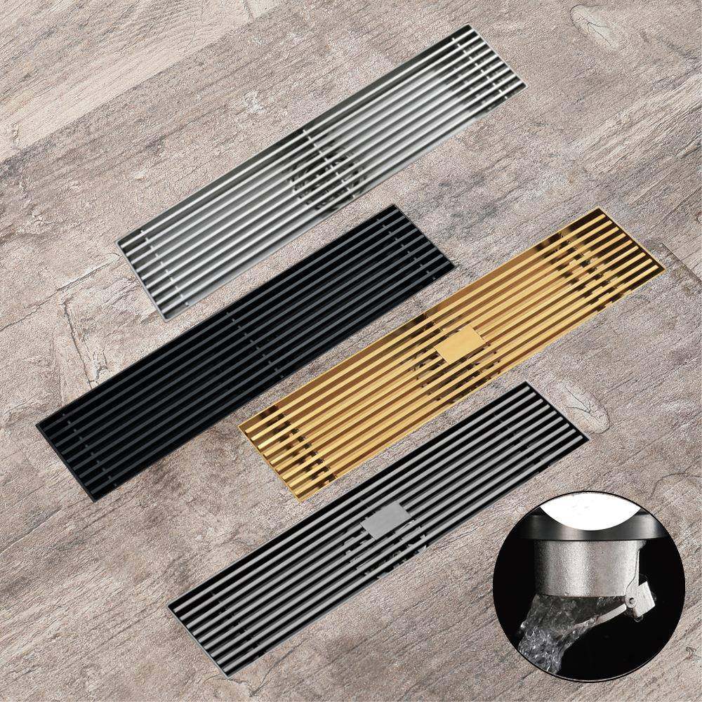 HIDEEP300*55mm不锈钢钢条长地漏卫生间大排水量防臭地漏中间排水,农机/农具/农膜,其它农用工具,淘宝优惠券,粉丝福利购,淘宝优惠卷