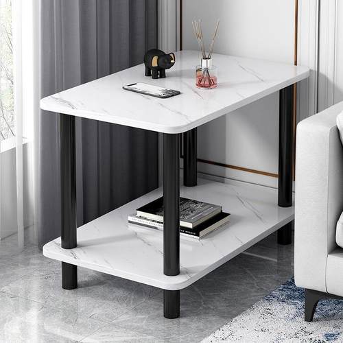 茶几客厅家用沙发边柜小桌子意式极简小方桌卧室床头小边几轻奢