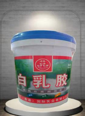 珠江生态环保白乳胶300#水性速干快干木工乳白胶直销