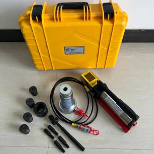 微型数显锚杆拉拔仪1吨3吨便携式钢筋拉拔仪夹具锚杆拉力计