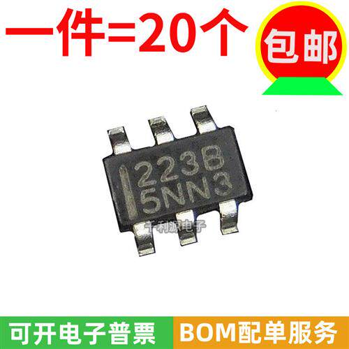 全新原装 TTP223-BA6 印 223B 单键触摸芯片电容按键 贴片SOT23-6