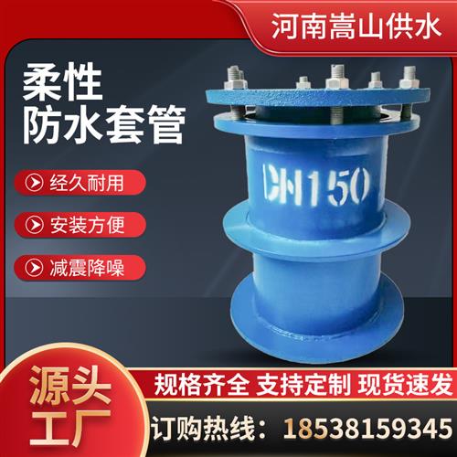 柔性防水套管国标A型B型刚性预埋人防密闭水环穿墙防水套管DN250