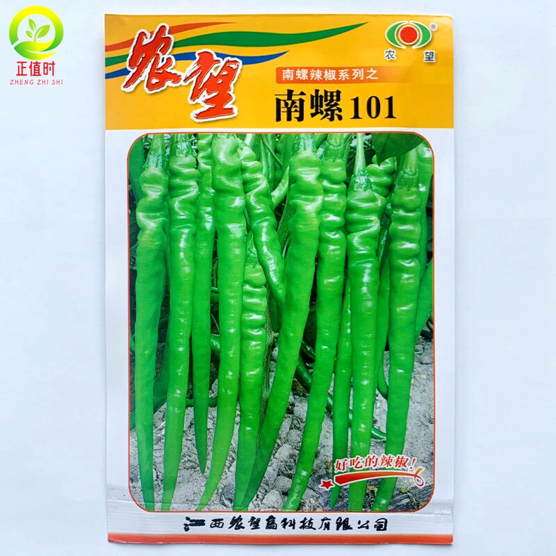 皱皮线椒种子南螺2号螺丝椒种子101二荆条长线椒种孑各种辣椒种籽